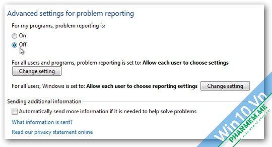Tắt Error Reporting trong Windows XP 7 8 10 3 disable-Error-Reporting-3
