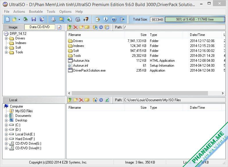 Download UltraISO Premium Edition 9.7.6.3860 - Phần mềm tạo đĩa ảo 2 UltraISO