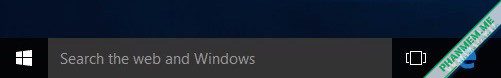 Cách thu nhỏ / ẩn Search Bar trên Windows 10 1 search bar