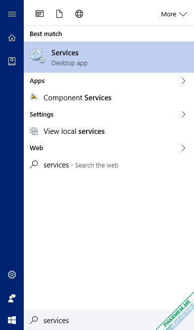 Cách bật / tắt Windows Update Win 10, 11 7 search services
