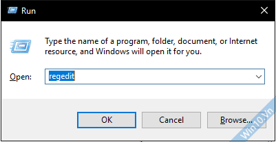 Cách chọn phần mềm, ứng dụng khởi động cùng Windows 11, 10 4 regedit