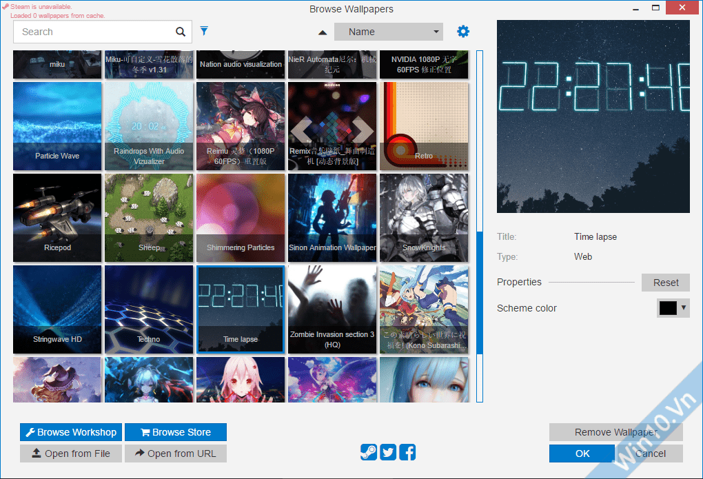 Download Wallpaper Engine v2.6.21 - Tạo hình nền động cho desktop 2 wallpaper engine settings