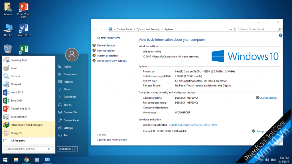 Ghost Windows 17 - Bản ghost Windows 10 nhanh nhất cho máy tính của bạn! 3 ghost win 17