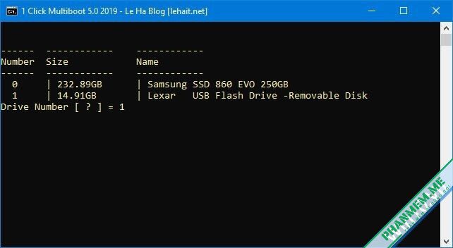 Tạo USB Boot - USB cứu hộ - 1 Click MultiBoot UEFI/Legacy Version 5.0 1 tạo usb boot