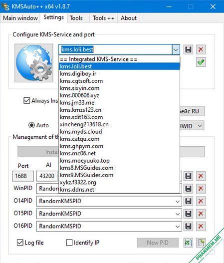 Download KMSAuto++ Portable v1.9.9 b09 - Active Windows & Office 5 Settings KMSAuto