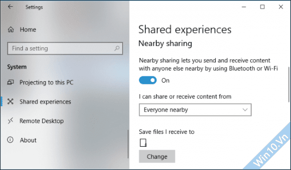 Windows 10 1803 - Redstone 4 có gì mới? 4 Near Share