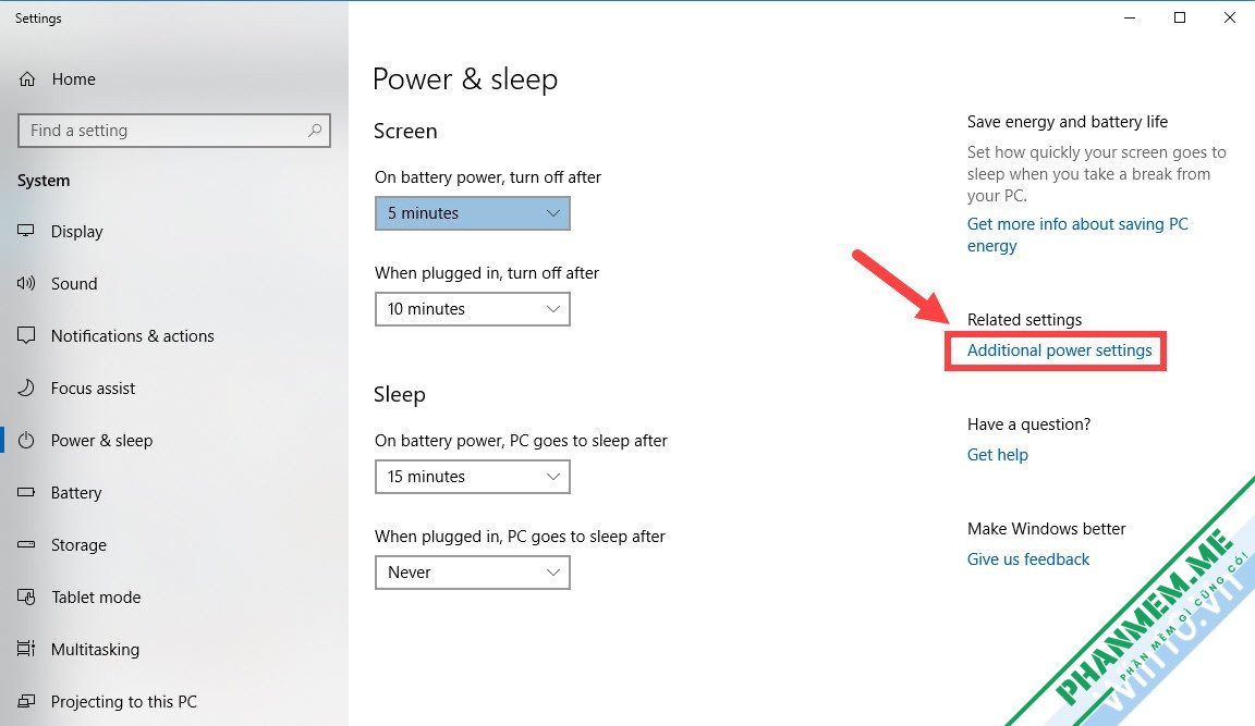Cách bật chế độ ngủ đông (Hibernate) trên Windows 10 / 11 2 Additional power settings