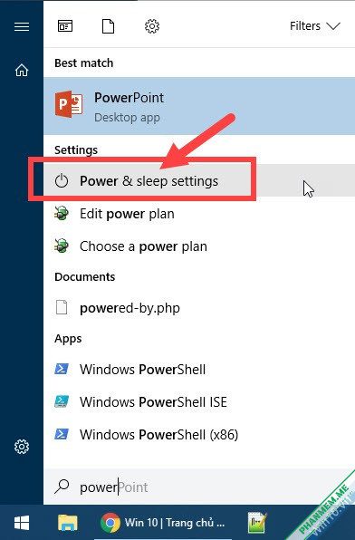 Cách bật chế độ ngủ đông (Hibernate) trên Windows 10 / 11 1 Power & Sleep Settings