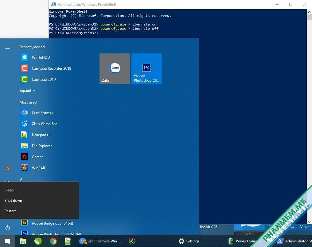 Cách bật chế độ ngủ đông (Hibernate) trên Windows 10 / 11 9 Tắt hibernate Win 10 CMD