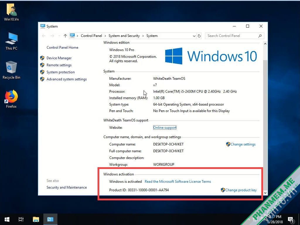 Download Windows 10 Pro Lite x64 Redstone 4 Version 1803 10 Windows 10 Pro Lite x64 preactivated
