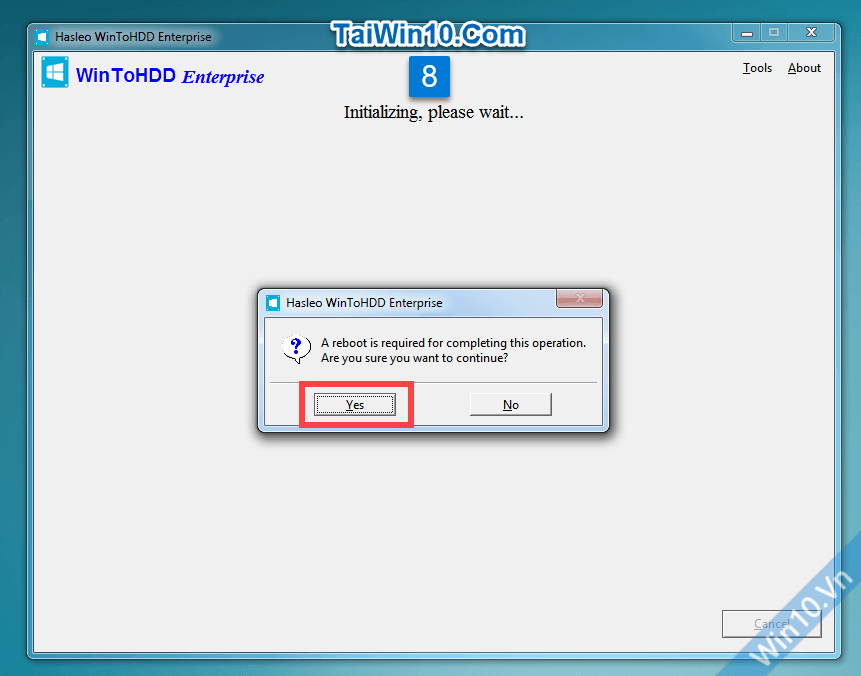 Cách cài Win 11/10/8/7/Windows Server từ ổ cứng bằng WinToHDD 9 Hướng dẫn cài Win từ ổ cứng bằng WinToHDD