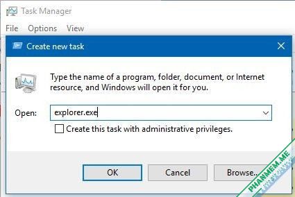 Cách sửa lỗi khởi động Windows chỉ có màn hình đen và con trỏ chuột 3 sửa lỗi màn hình đen chỉ có con trỏ chuột