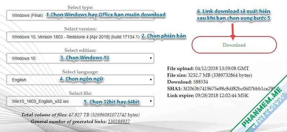 4 Cách Download Windows 10, 11 từ Microsoft, mọi phiên bản, 32bit, 64bit 2 hướng dẫn download win 10