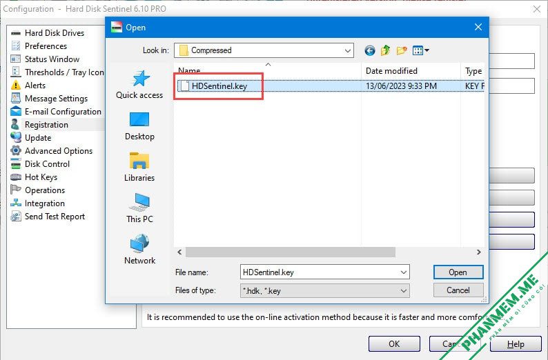 Hard Disk Sentinel Pro 6.40.1378 - Phần mềm kiểm tra ổ cứng 4 Key Hard Disk Sentinel Pro