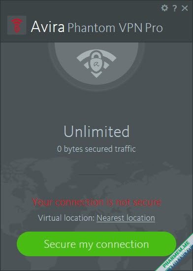 Avira Phantom VPN Pro 2.44.1.19908 VPN Fake IP gọn nhẹ 3 Avira Phantom VPN Pro 2.29.2.24183