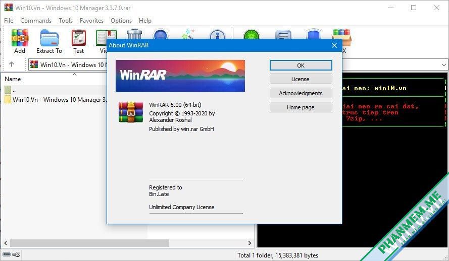Download WinRAR 32bit 64bit WinRAR 7.22 + Key bản quyền 3 WinRAR 6.0.0