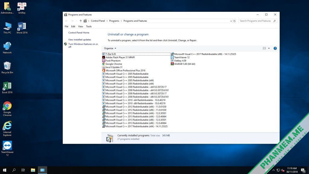 Ghost Win 10 LTSC 2019 Full Soft 32bit + 64bit - MBR + UEFI 7 ghost win 10 full soft