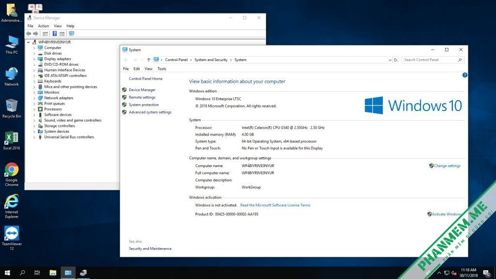 Ghost Win 10 LTSC 2019 Full Soft 32bit + 64bit - MBR + UEFI 5 ghost windows 10 LTSC 2019