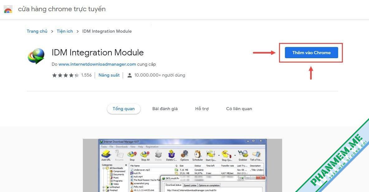 Download idm v6.42.64+ Portable - Không bị báo Fake Serial 5 Thêm IDM vào Chrome