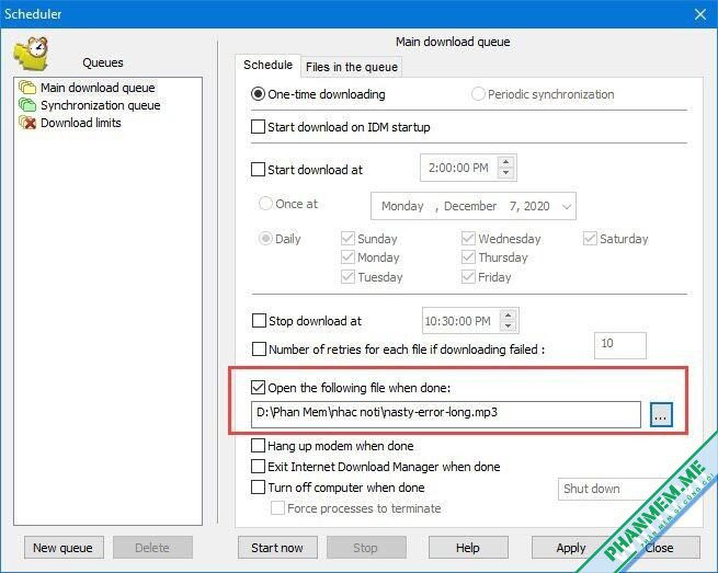 Download idm v6.42.64+ Portable - Không bị báo Fake Serial 13 Thông báo khi download xong