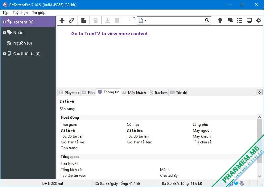 Download phần mềm tải Torrent: BitTorrent Pro 7.11.47083 mới nhất 2 BitTorrent Pro