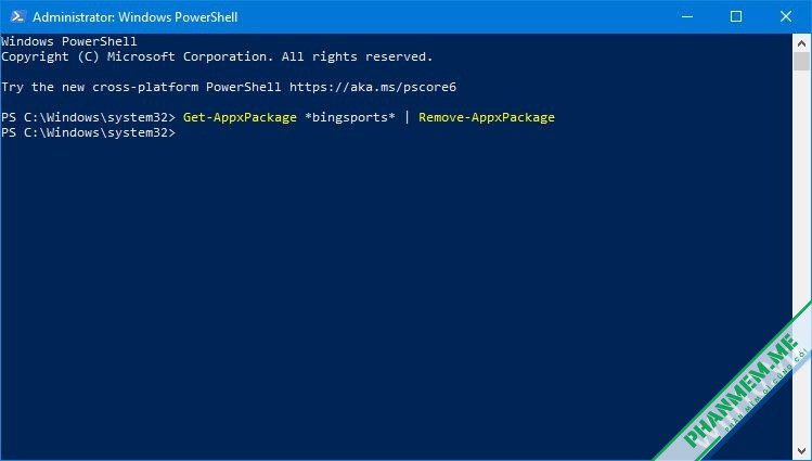 Cách gỡ cài đặt ứng dụng mặc định / sẵn có trong Windows 10 2 Gỡ cài đặt ứng dụng mặc định Windows 10