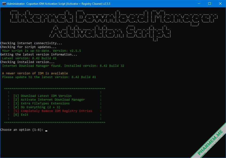 Download idm v6.42.64+ Portable - Không bị báo Fake Serial 14 Script kích hoạt IDM không bị báo fake serial