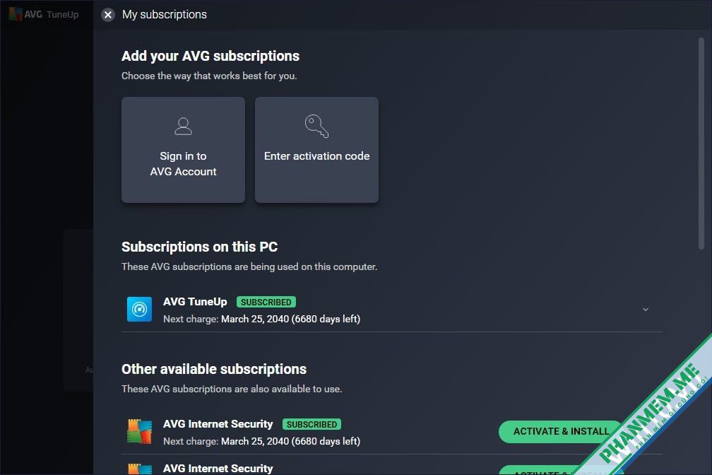 Download AVG TuneUp 21.2 build 2916 – Phần mềm dọn dẹp, tăng tốc máy tính 8 AVG TuneUp Full License