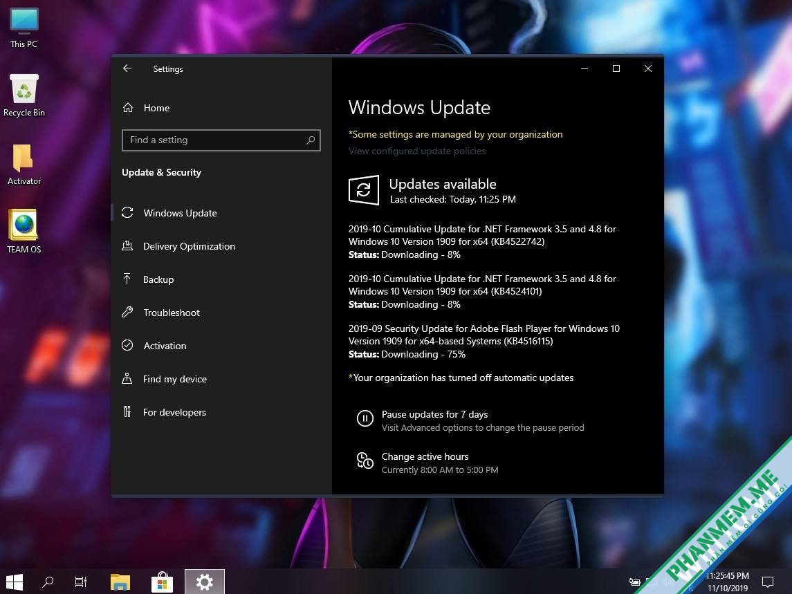 Download Windows 10 Pro 1909 - 19H2 Lite 64bit 7 Windows 10 Pro Lite 1909
