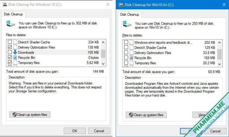 Những tính năng mới trong Windows 10 20H1 - 2004 - May 2020 Update 12 Disk Cleanup Windows 10