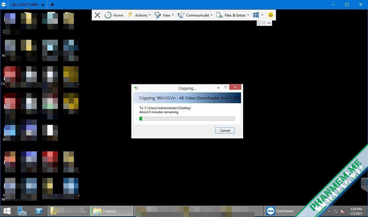 Download Teamviewer 15.40.8 Reset ID Trial KHÔNG giới hạn 5p 17 Copy file Teamviewer
