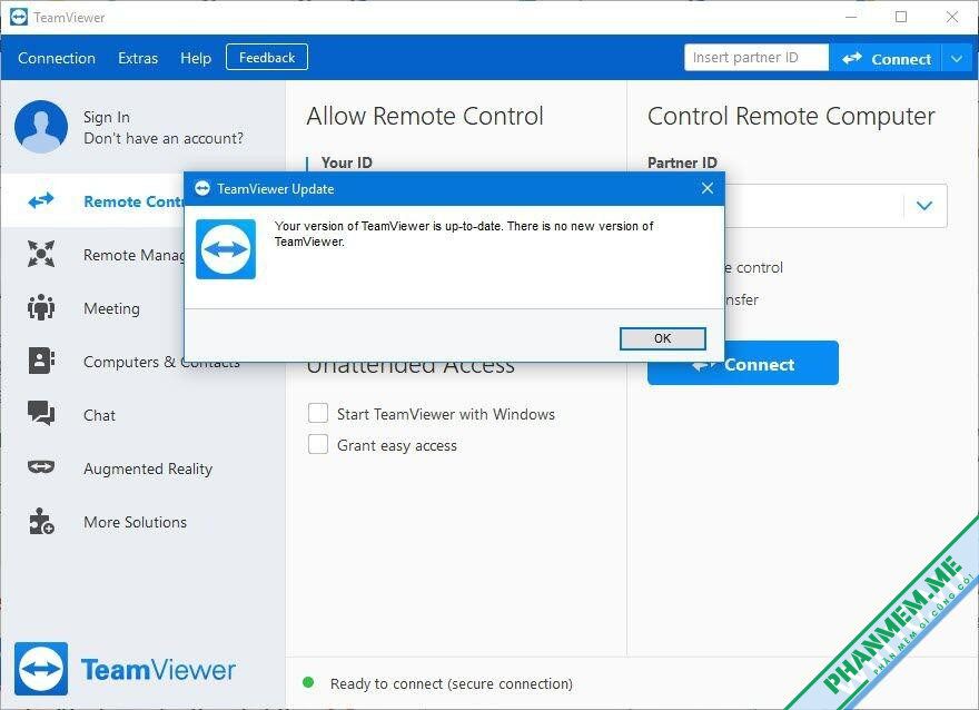 Download Teamviewer 15.40.8 Reset ID Trial KHÔNG giới hạn 5p 2 Teamviewer 15 mới nhất