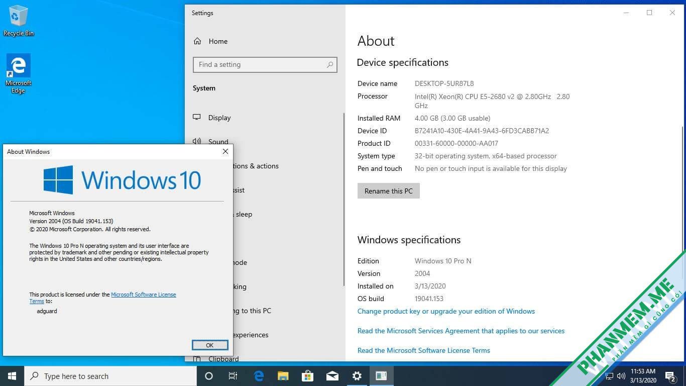 Những tính năng mới trong Windows 10 20H1 - 2004 - May 2020 Update 1 Windows 10 2004 - 20H1