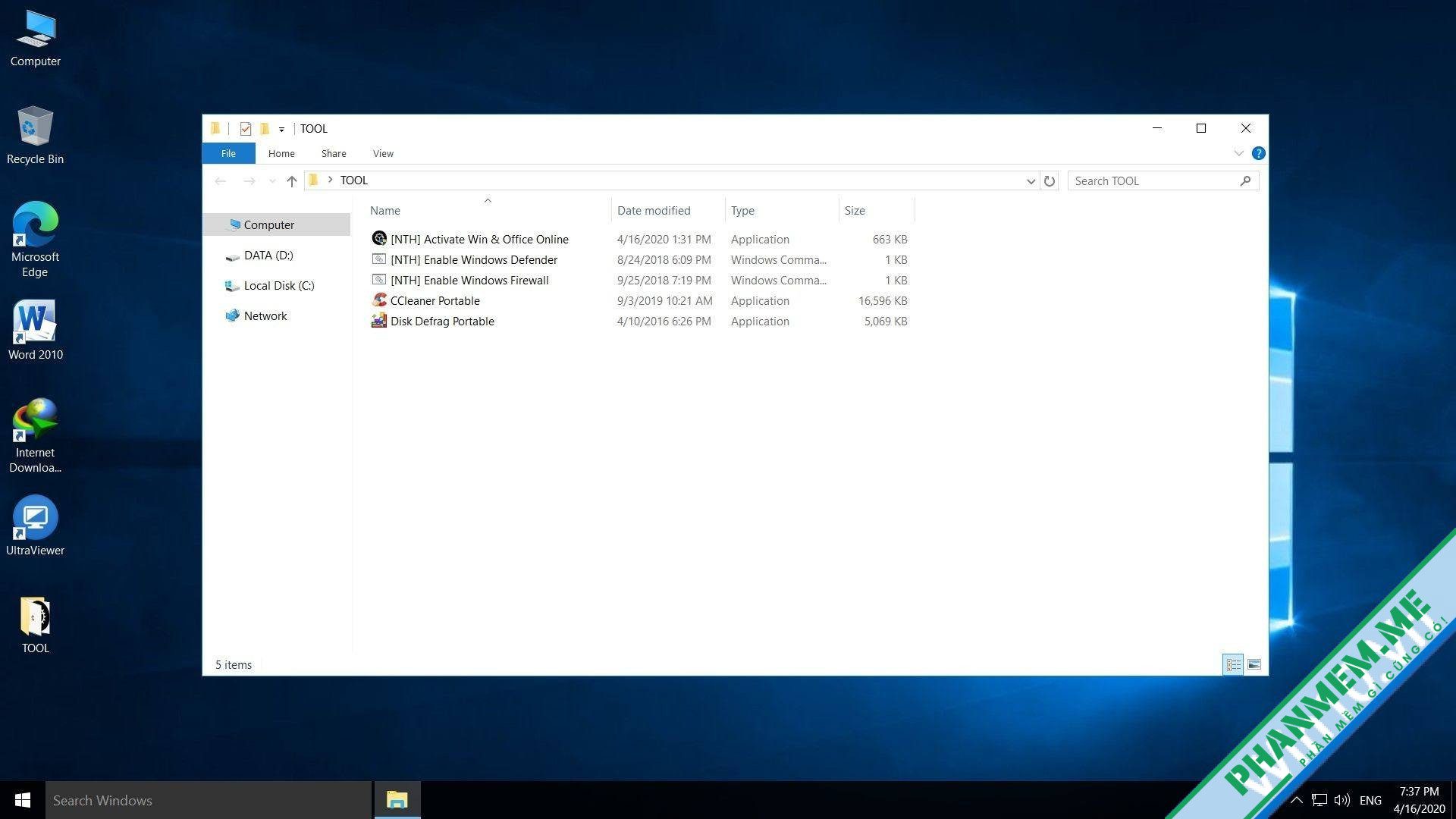 Download Ghost Win 10 LTSB 2016 64bit Full Soft, Full Driver 3 Ghost Windows 10 LTSB 2016 64bit