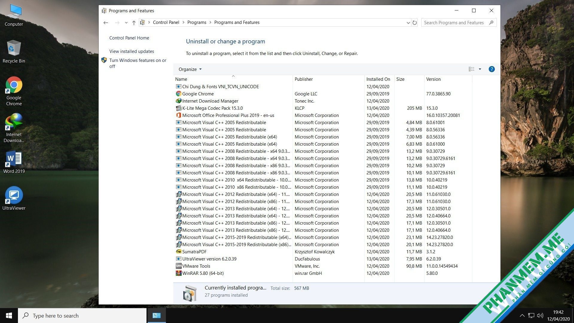 Download Windows 10 Lite LTSC 2019 64bit Full Soft Full Driver 5 Ghost Windows 10 LTSC 2019 64bit