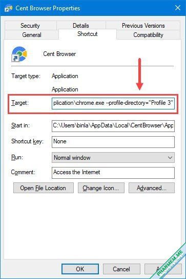 Hướng dẫn sử dụng Google Chrome và các trình duyệt Chromium khác 6 Mở trình duyệt bằng người dùng mặc định hoặc người dùng tùy chọn