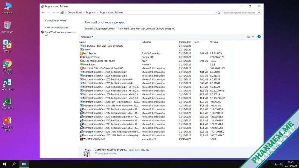 Ghost Windows 10 x64 Rocket 30s - LTSC 2019 Lite Version 7.0 Full Soft 4 Ghost Win 10 x64 Rocket 30s LTSC 2019 Full Soft