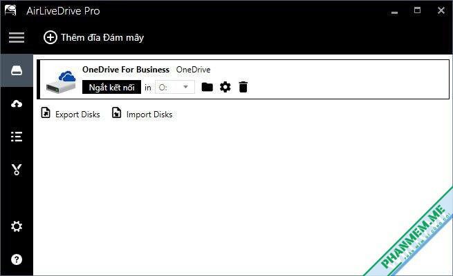 AirLiveDrive Pro 2.4.2 biến các lưu trữ đám mây thành ổ đĩa máy tính 2 AirLiveDrive Pro 1.7