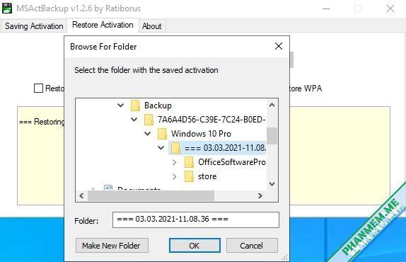 Cách backup & restore bản quyền Windows 10, 11, Office các phiên bản 8 Khôi phục bản quyền Windows, Office - hình 2