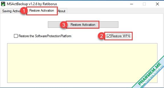 Cách backup & restore bản quyền Windows 10, 11, Office các phiên bản 7 Khôi phục bản quyền Windows, Office
