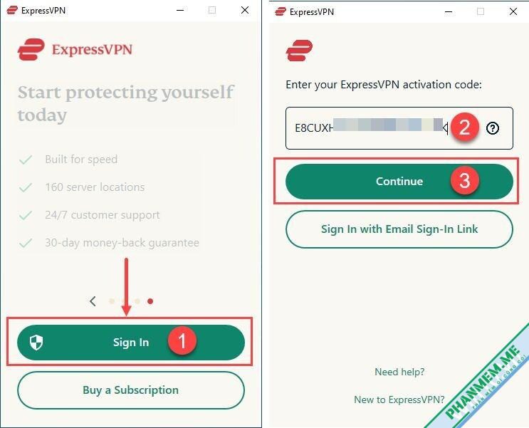 Download ExpressVPN + Key ExpressVPN free trial, premium 4 Nhập key ExpressVPN