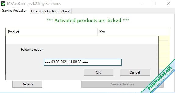 Cách backup & restore bản quyền Windows 10, 11, Office các phiên bản 3 Sao lưu bản quyền Windows, Office hình 2