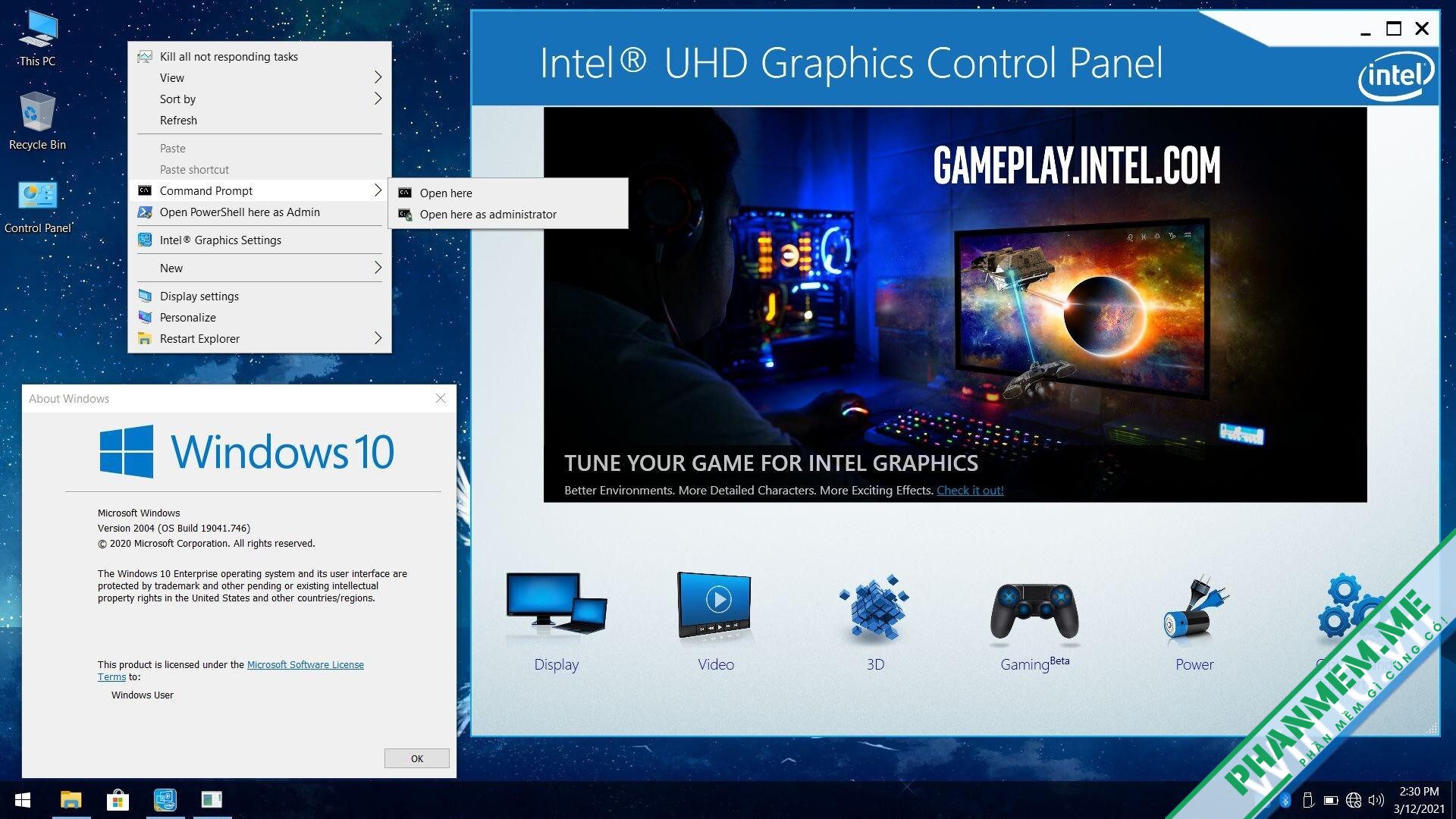 Windows 10 SuperLite - TeamOS Edition! 20H1, .ISO < 1GB 6 Windows 10 SuperLite - TeamOS Edition - hình 5