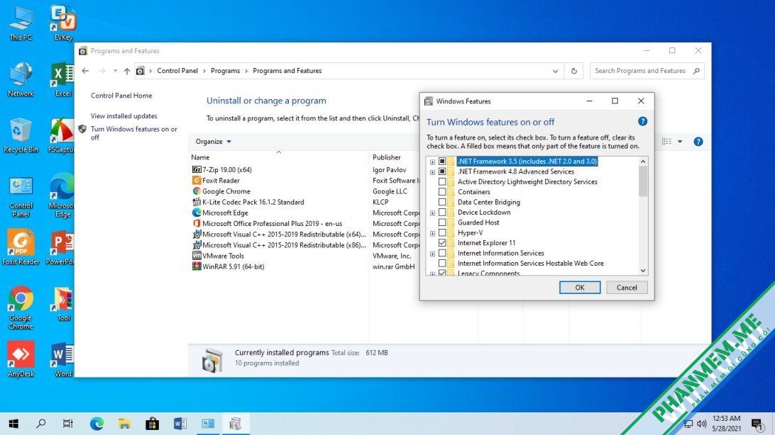 Windows 10 Pro Lite 21H1 AIO 2in1 nhẹ mượt, ổn định by anhdv 4 Windows 10 Pro 21H1 Premium Full Soft