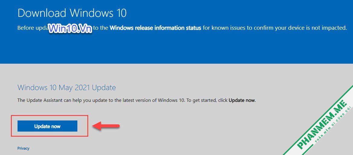 Download Windows 10 21H1 Home, Pro, Education, Enterprise 3 Update now Windows 10