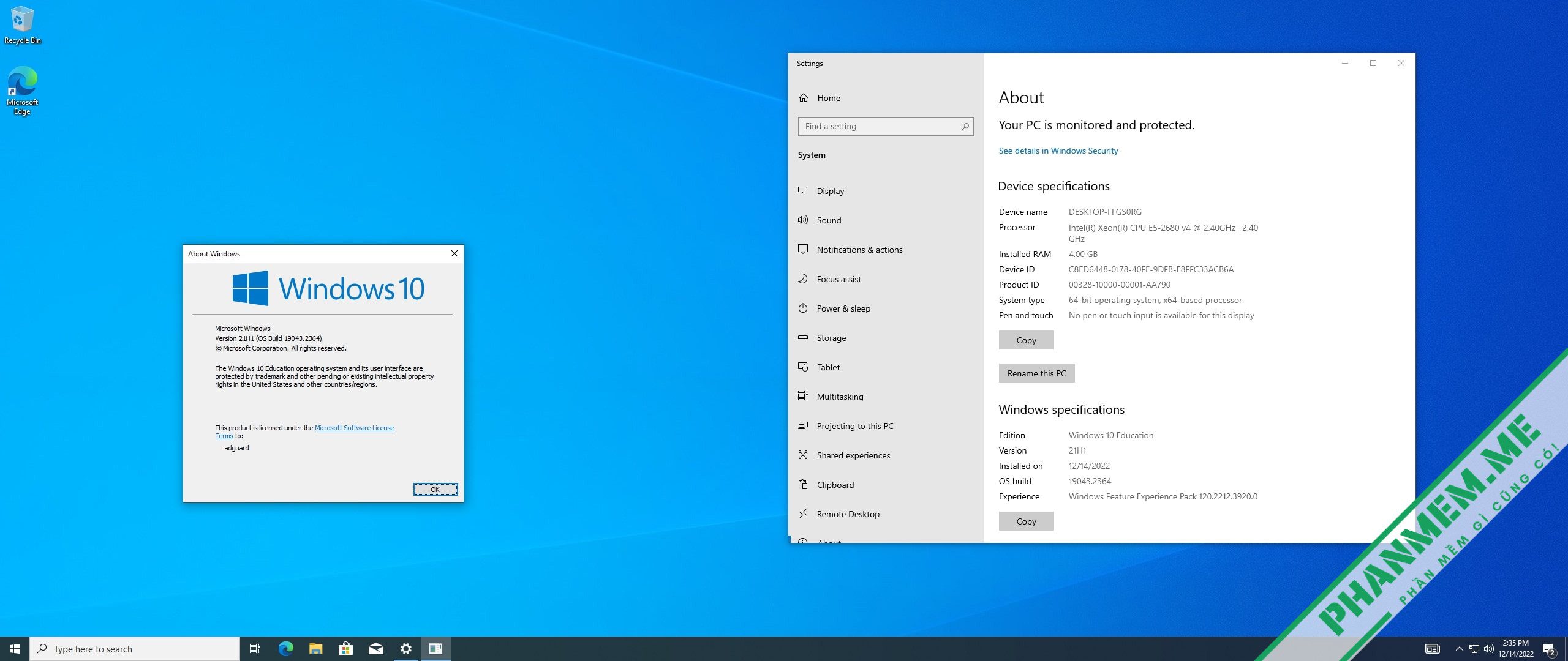 Download Windows 10 21H1 AIO 64in2 32bit + 64bit 12 Windows 10 21H1 64in2