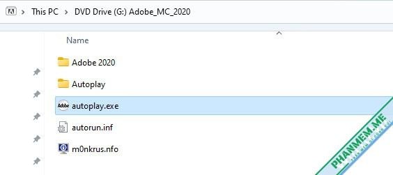 Adobe Master Collection 2020 v12 - Cài đặt, kích hoạt trọn bộ Adobe 2020 3 autoplay Adobe Master Collection 2020