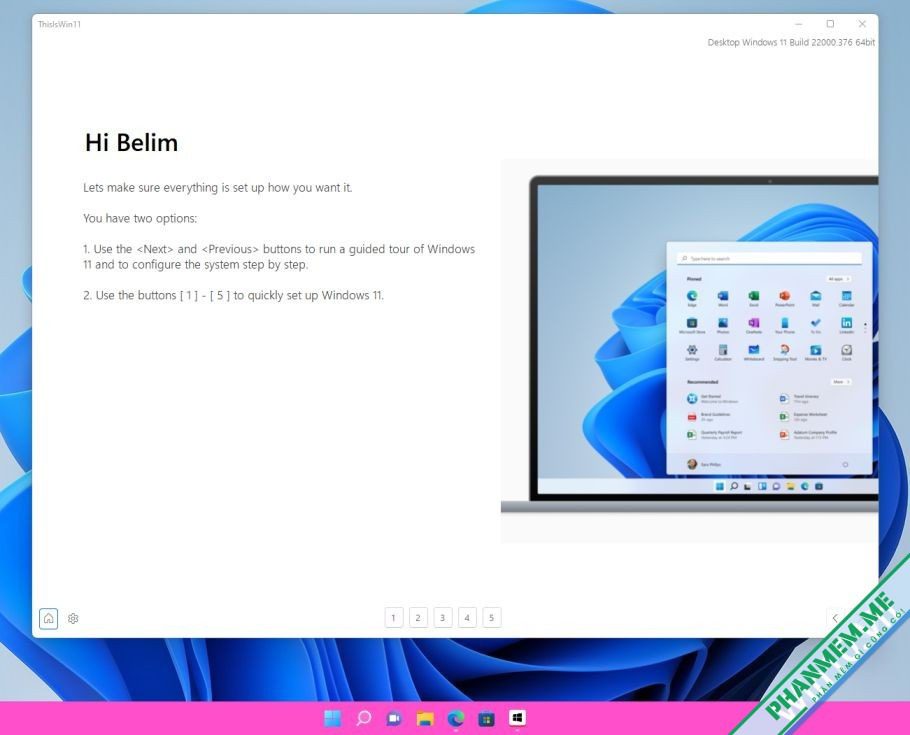 Download ThisIsWindows11 - Công cụ thiết lập và tùy chỉnh Windows 11 2 ThisisWindows11