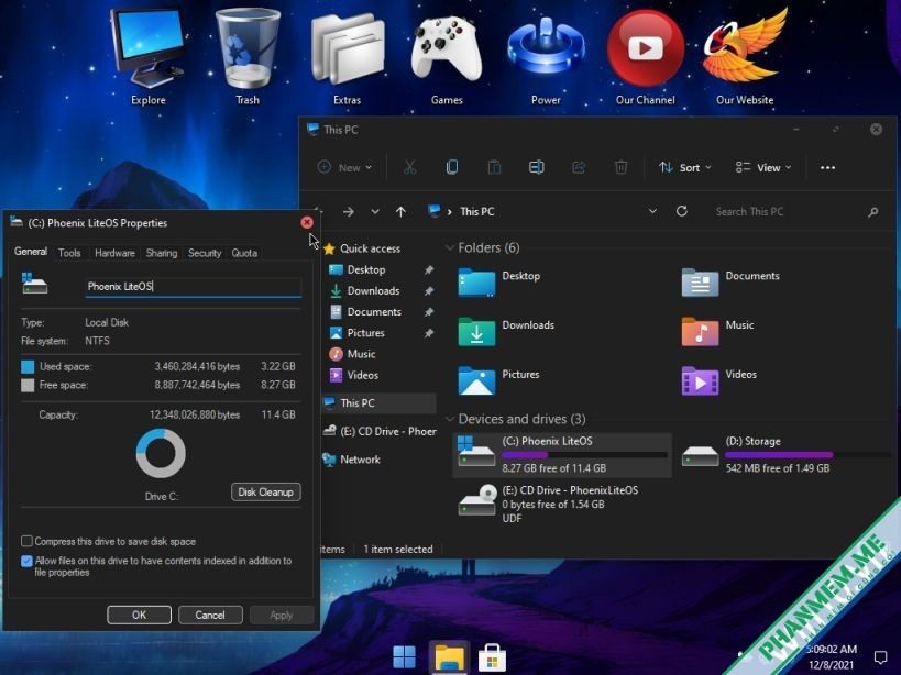 Download Windows 11 Pro Lite Gaming - Phoenix LiteOS 11 Pro Gamer 5 Windows 11 Lite - Phoenix LiteOS 11 Pro Gamer