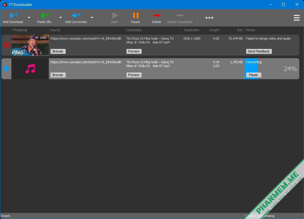 YT Downloader 10.3.0 - Tải Video, MP3 Youtube, Facebook và hàng trăm trang khác 5 Download Youtube MP3 YT Downloader